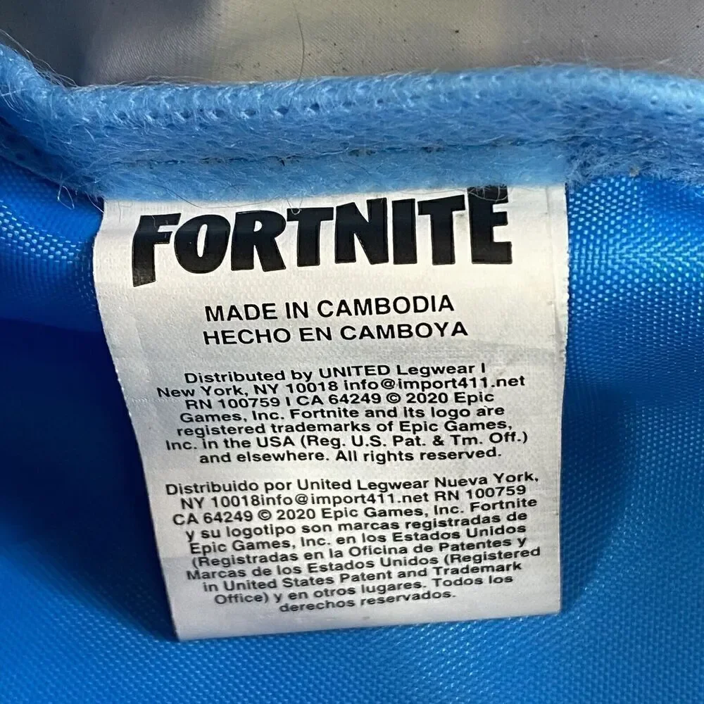 Fortnite Amplify Backpack Rainbow Checkered 17